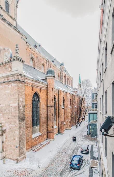 Old Town Apartment Next To Saint Peter'S Church Riga Luaran gambar